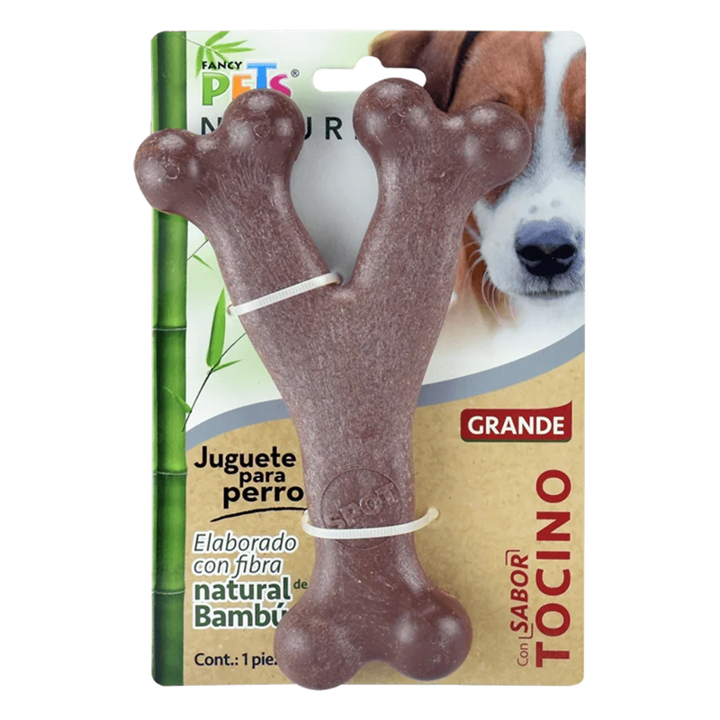 Juguete de Fibra Natural de Bambú Sabor Tocino