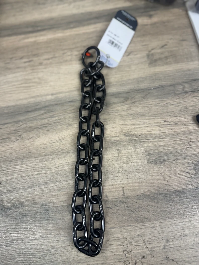 Black stainless steel 5mm fur saver 24” herm sprenger