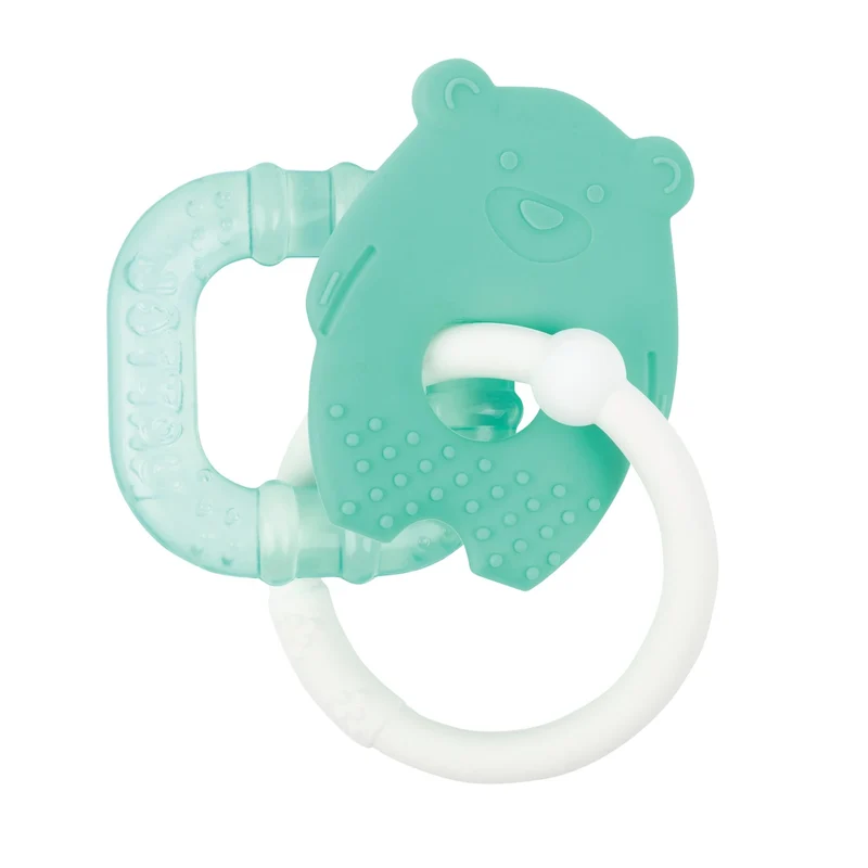 Nattou Mordedor Silicone Refrescante Verde