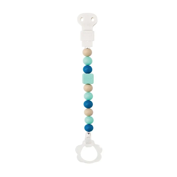 Nattou Corrente Chupeta Silicone Menta