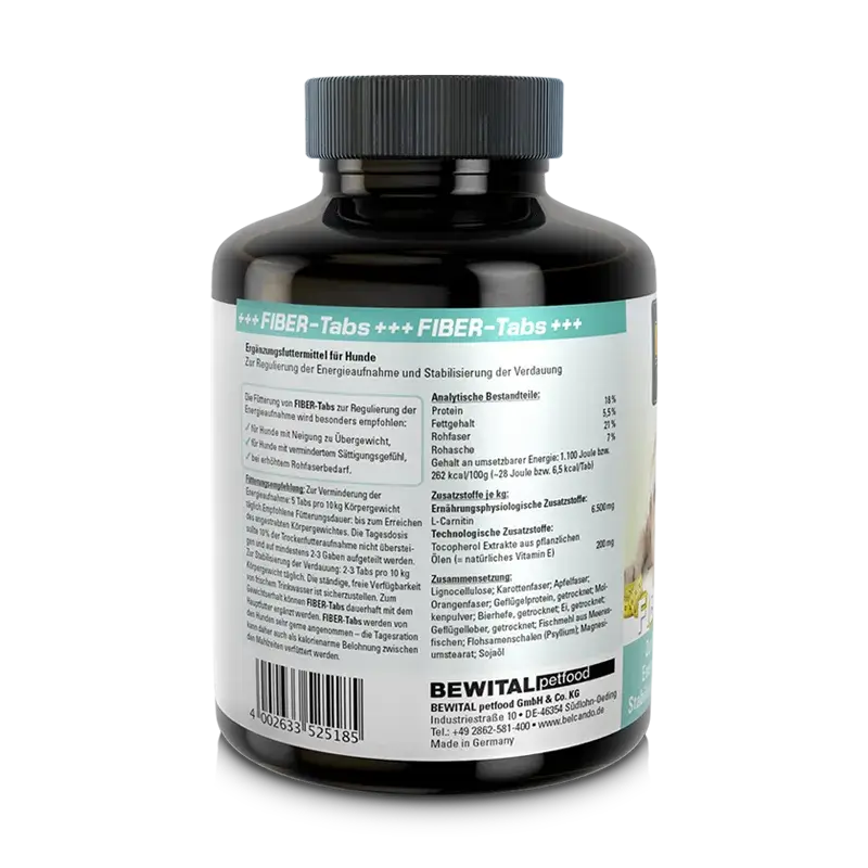 ⚖️ BELCANDO Fiber 40 Tabs | Control de peso y digestión para perros