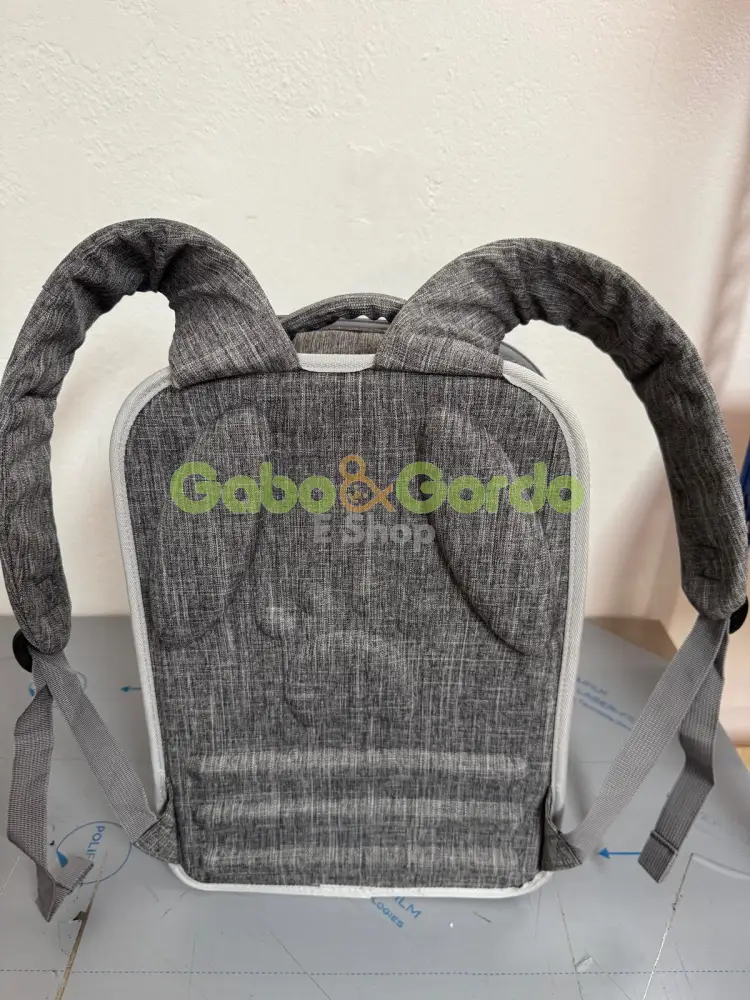 🎒 Mochila Nayeco para Mascotas con Ventana | Gris 30×23×43 cm | Hasta 8 kg