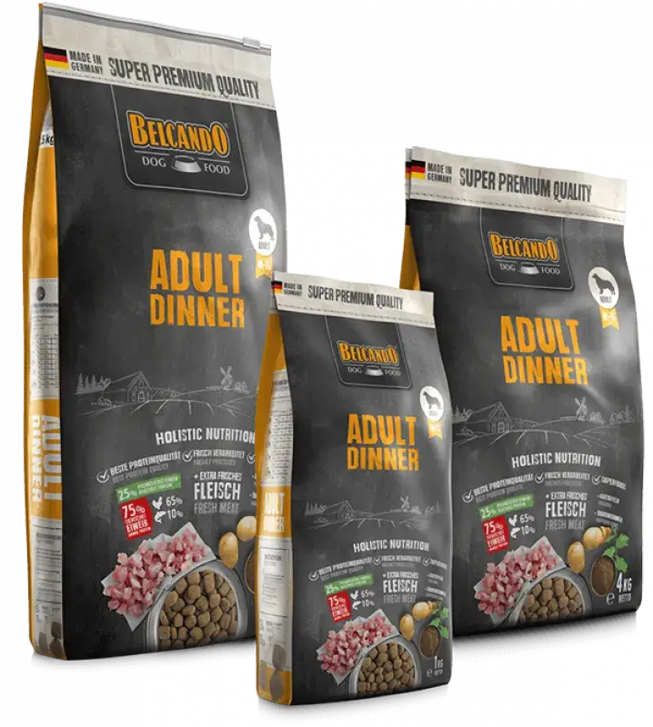 BELCANDO Adult Dinner | Pienso para Perros Adultos con Actividad Normal