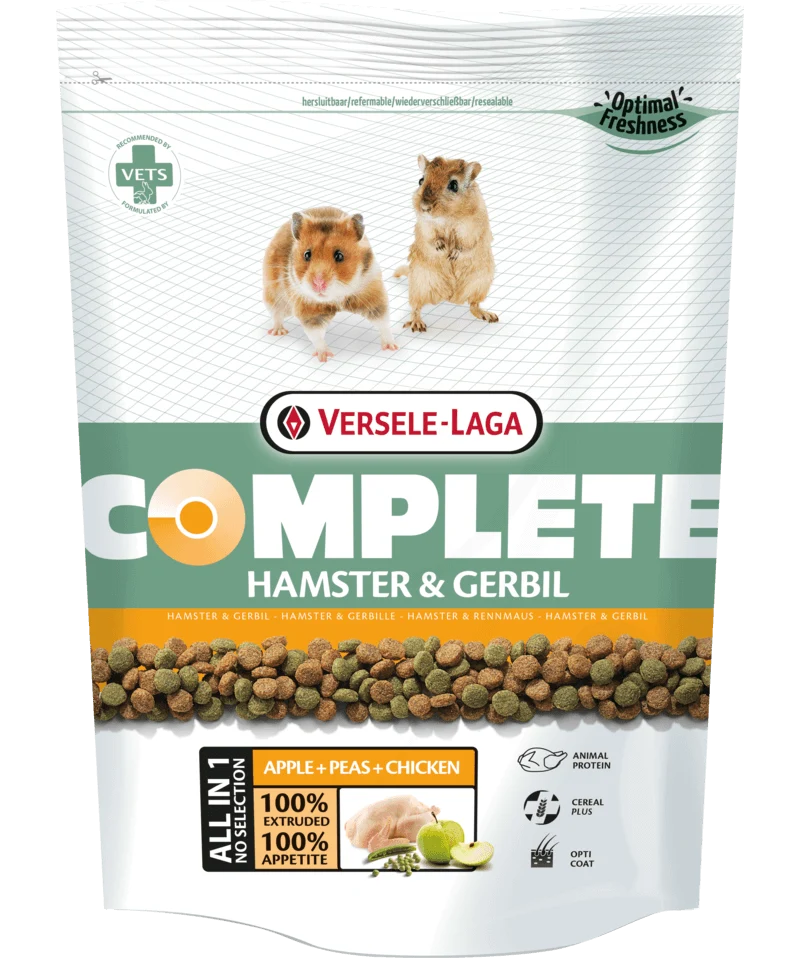 VERSELE LAGA Complete Hamster and Gerbil | Alimento completo para hámster y jerbos