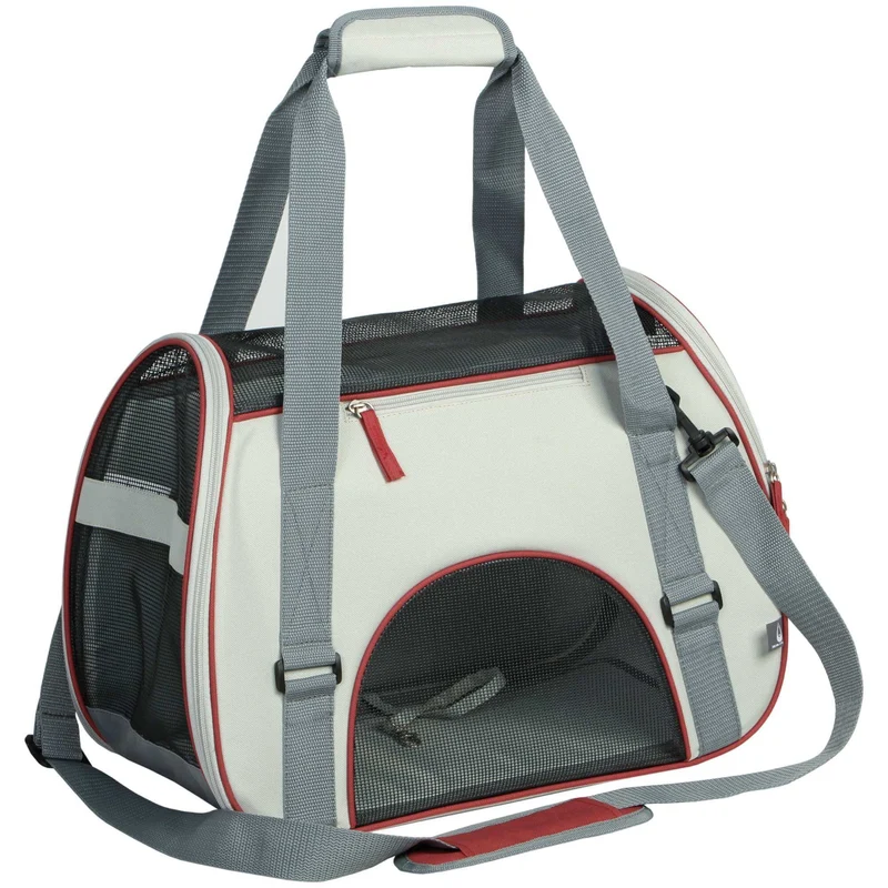 🎒 Bolso Transportín Alor SharkSkin Gris ZU&LU | 47 cm
