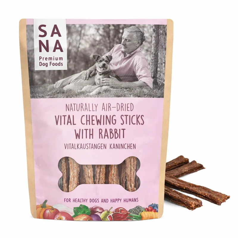 Sanadog Sticks Dentales con Conejo 150g