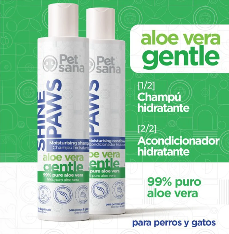 Pack Aloe Vera Gentle Shine Paws