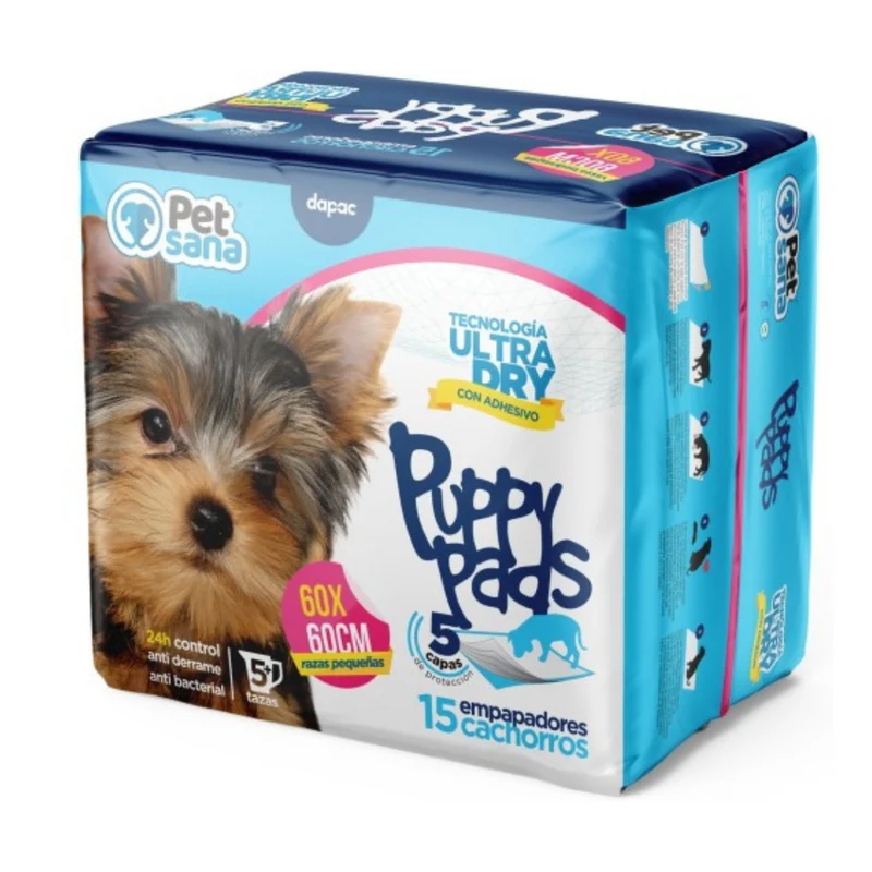 PetSana Empapadores 60x60 15 unidades