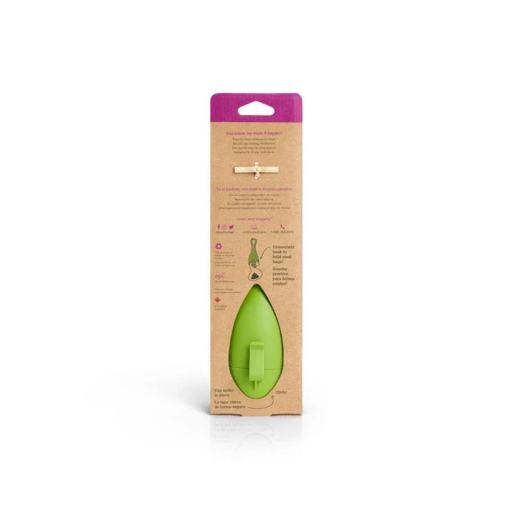 🌿 EARTH RATED Dispensador de Bolsas con Aroma a Lavanda | Higiene con estilo y conciencia ecológica