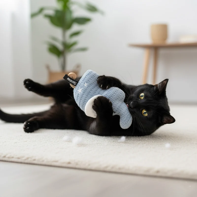Twinbee Cat Toy Elefante con Matatabi