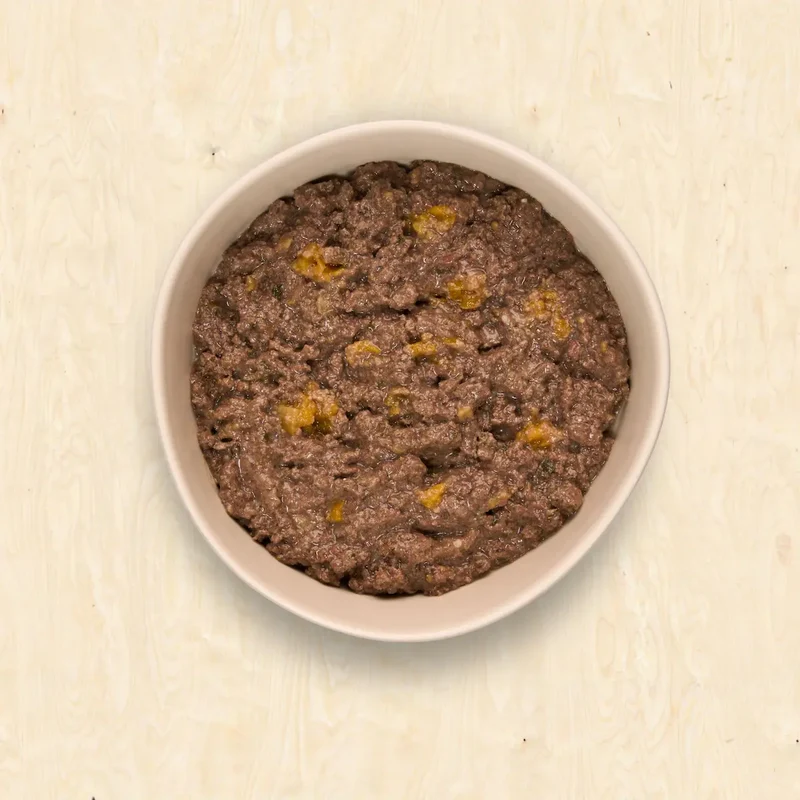 Mr.Bones Comida Cocinada de Ternera con Vegetales 375g