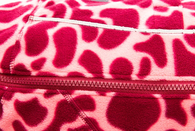 Climate Changer Fleece Jacket - Berry Lava🍓🌋