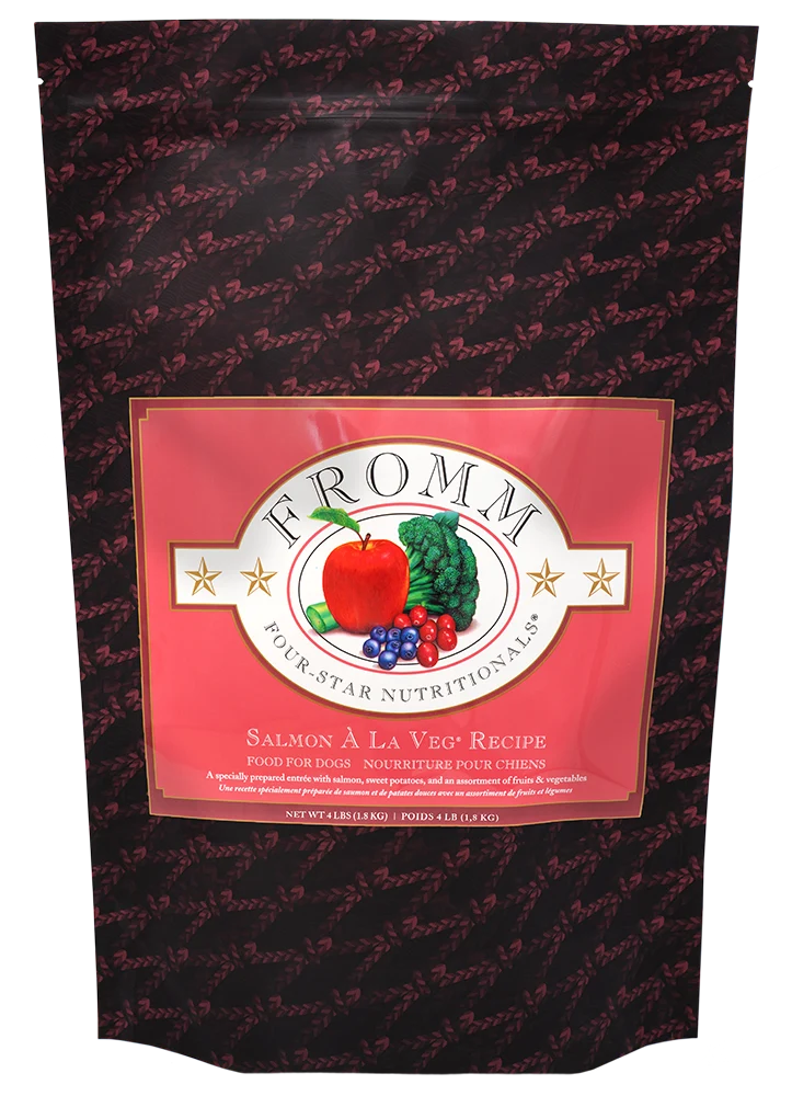 Fromm Four-Star Dry Dog Food - Salmon A La Veg 26lb