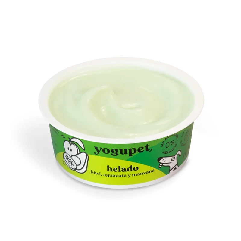 YoguPet Helado Green Kiwi y Manzana
