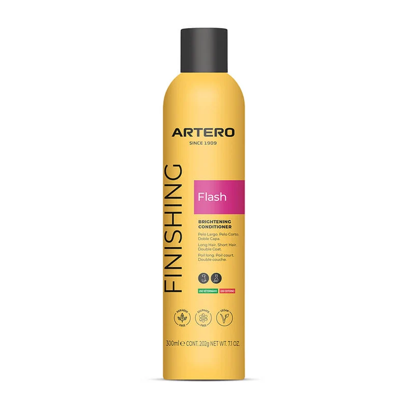 ✨ Artero Acondicionador Flash 300 ml | Spray desenredante y abrillantador para perros y gatos