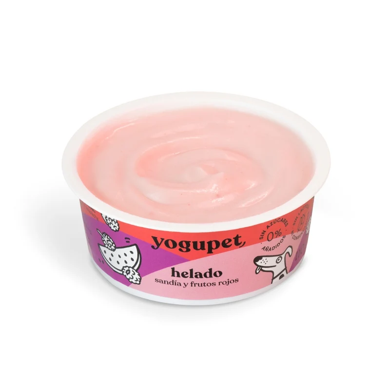YoguPet Helado Red Sandía y Frutos Rojos