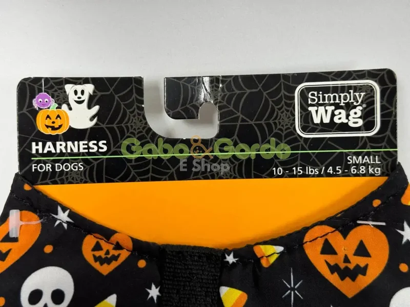 🎃🐶 Simply Wag Traje de Halloween para Perros Pequeños | Tallas S y M