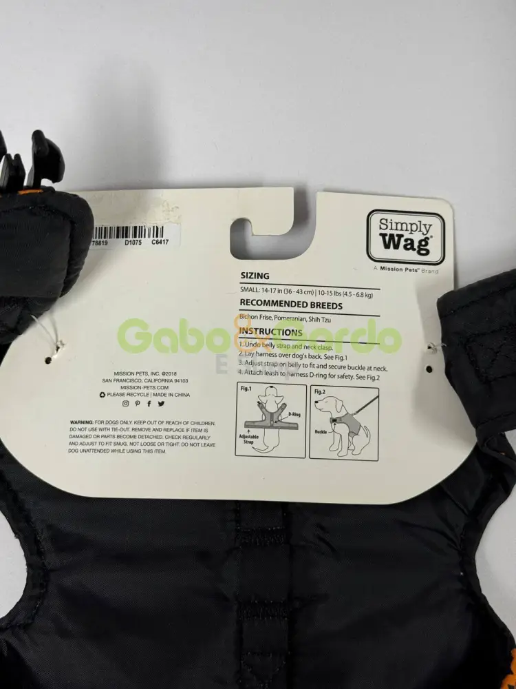 🎃🐶 Simply Wag Traje de Halloween para Perros Pequeños | Tallas S y M