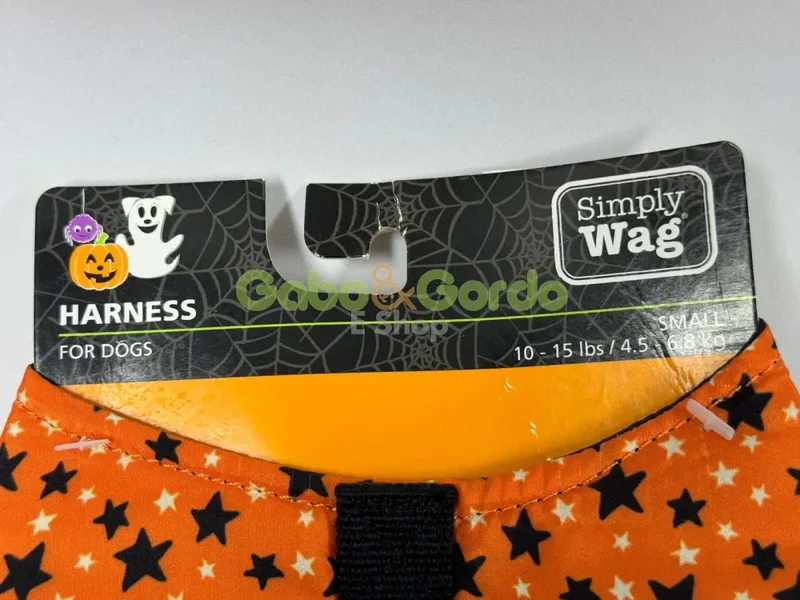 🎃🐶 Simply Wag Disfraz de Halloween para Perros Pequeños | Talla S