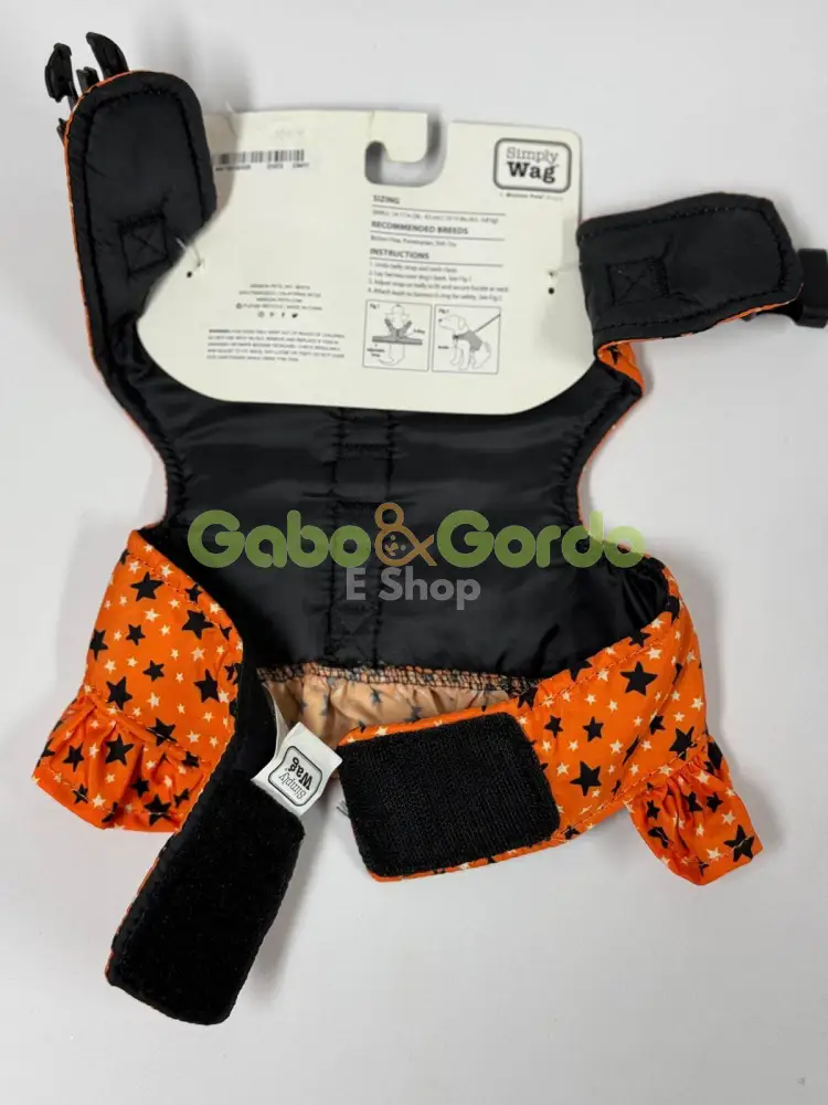 🎃🐶 Simply Wag Disfraz de Halloween para Perros Pequeños | Talla S