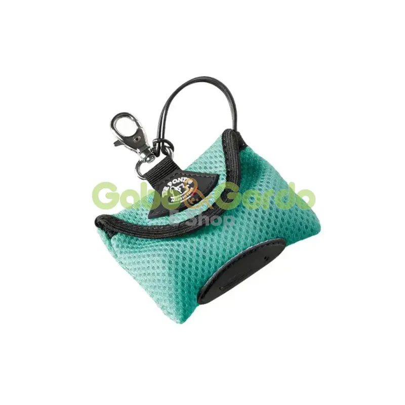 Dispensador de Bolsas TRE PONTI Menta Aqua para Mascotas – Limpieza y Comodidad en Paseos