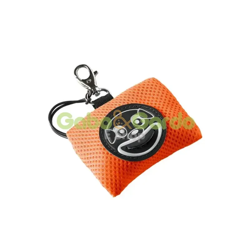 Dispensador de Bolsas para Mascotas TRE PONTI Smile Dog Naranja – Últimas Unidades en Stock