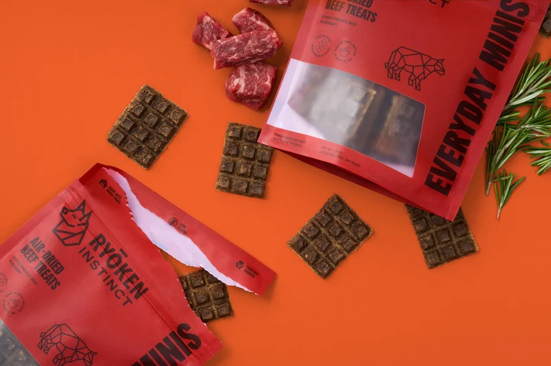 Beef Mini Training Treats for Dogs - Low-Calorie & Tasty