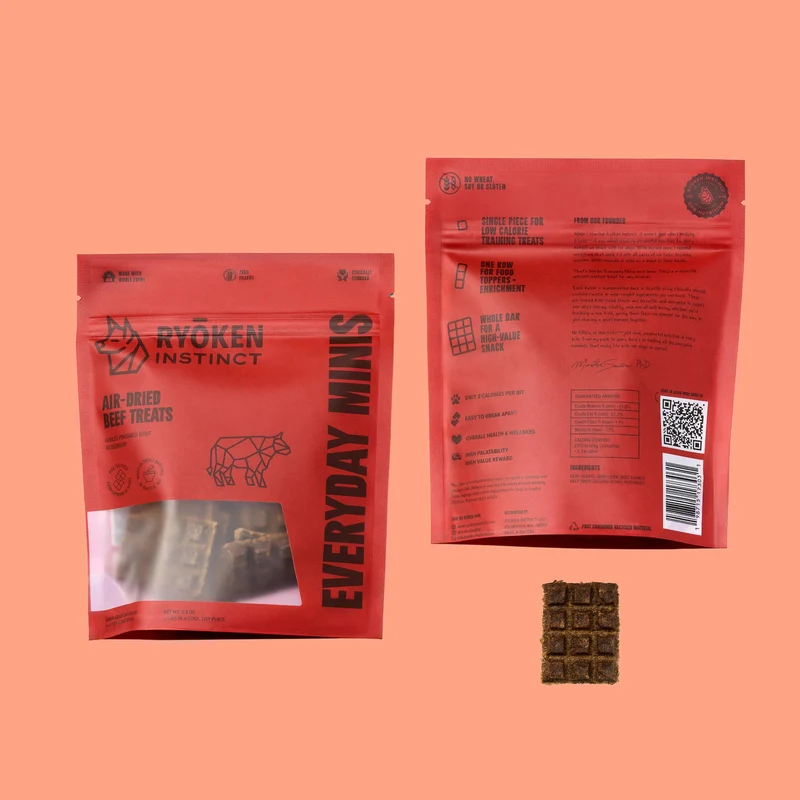 Beef Mini Training Treats for Dogs - Low-Calorie & Tasty