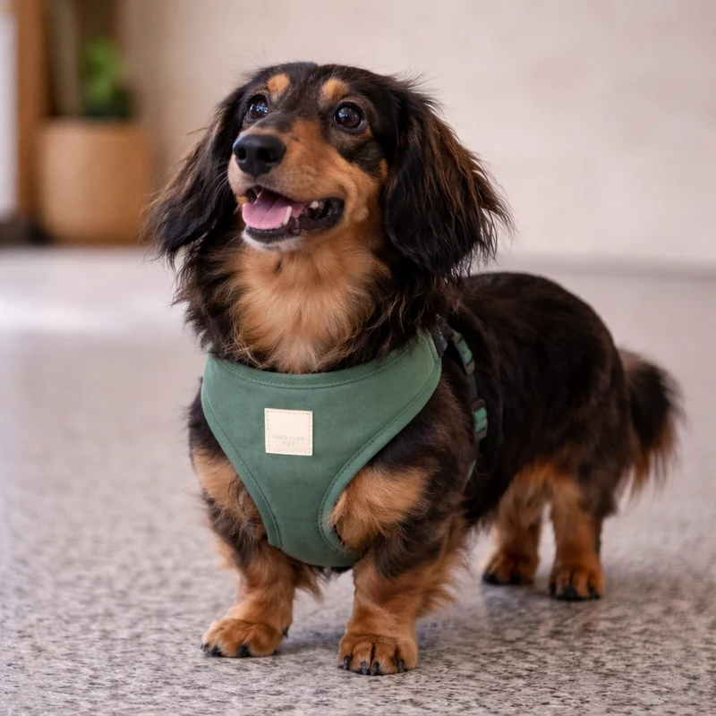 FuzzYard LIFE Cotton Harness Myrtle Green