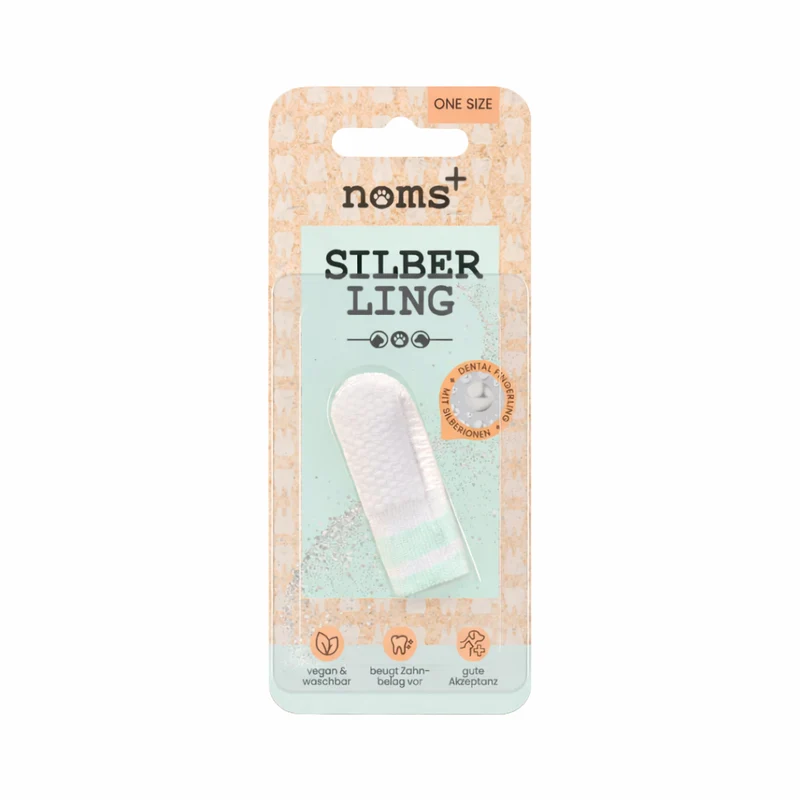 Noms+ Silberling Finger Toothbrush - Dedal Dental Reutilizable