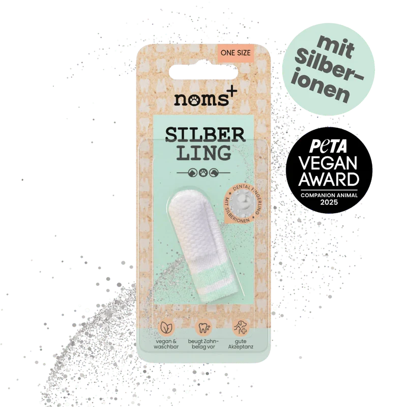 Noms+ Silberling Finger Toothbrush - Dedal Dental Reutilizable