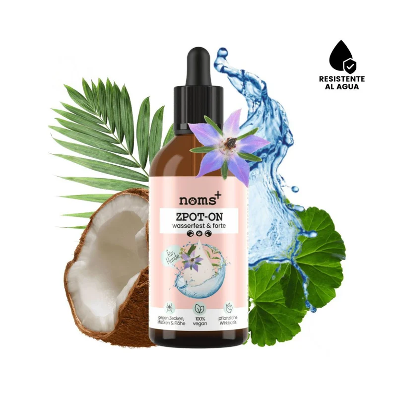 Noms+ Dog Zpot-on Repelente Natural en Gotas Waterproof 100ml
