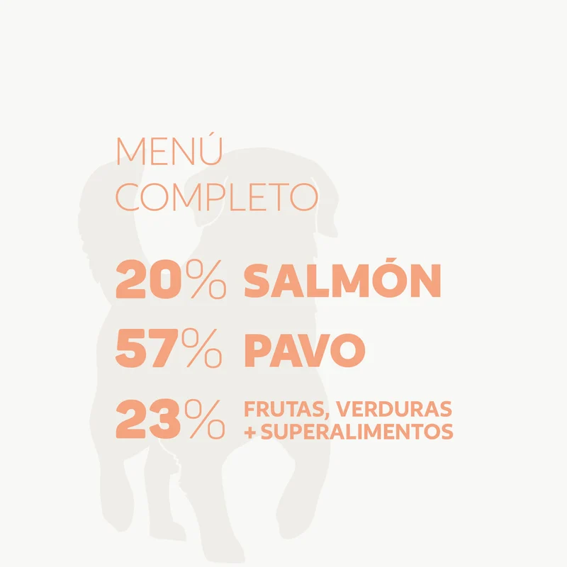 Hobbitalf Dog Air-dried Superfood Puppy Salmón y Pavo