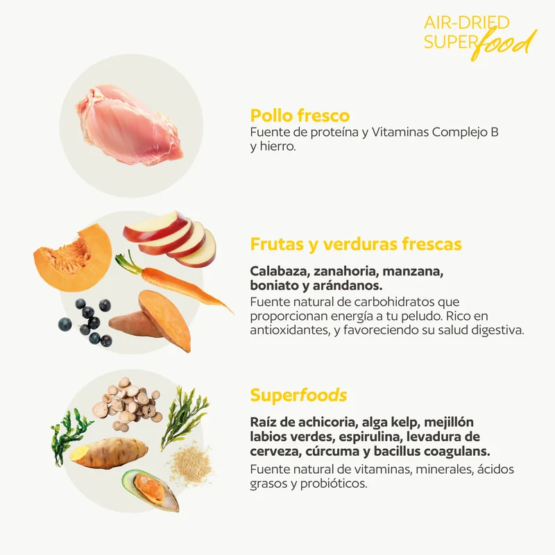 Hobbitalf Dog Air-dried Superfood Adult Pollo