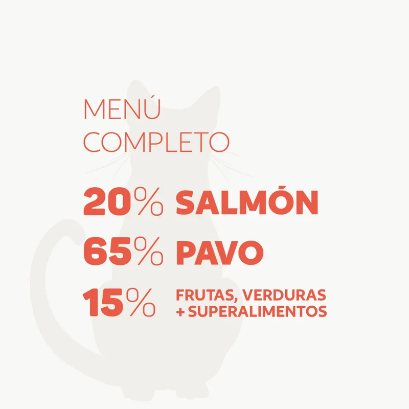 Hobbitalf Cat Air-dried Superfood Adult Salmón&Pavo