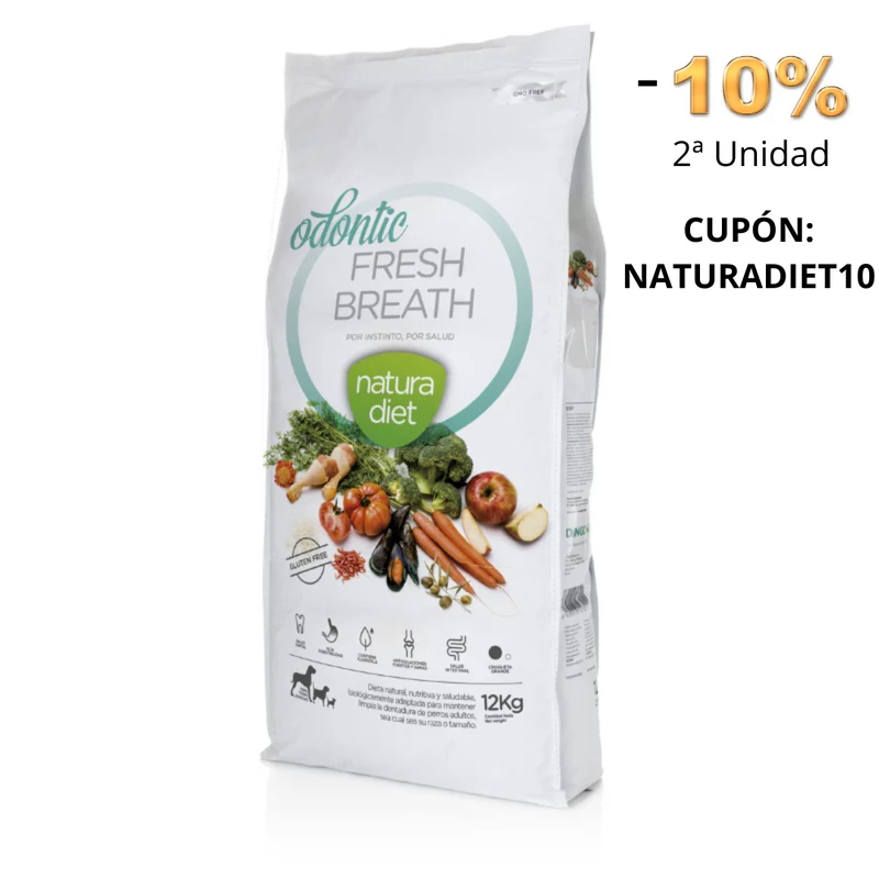 NATURA DIET ODONTIC FRESH BREATH 12 KG