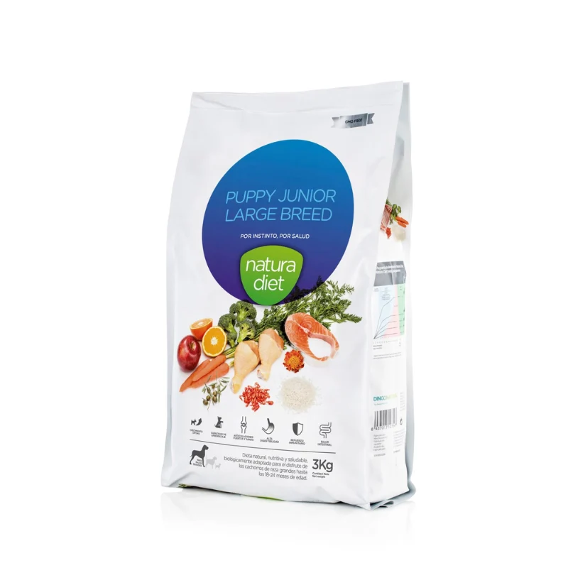 NATURA DIET DOG PUPPY JUNIOR LARGE BREED 3 KG