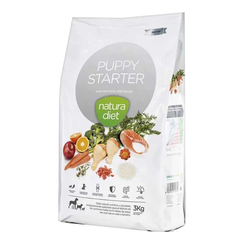 NATURA DIET DOG PUPPY STARTER 3 KG