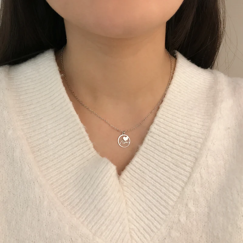 Collar Medallón Corazón de Plata 925 Personalizado
