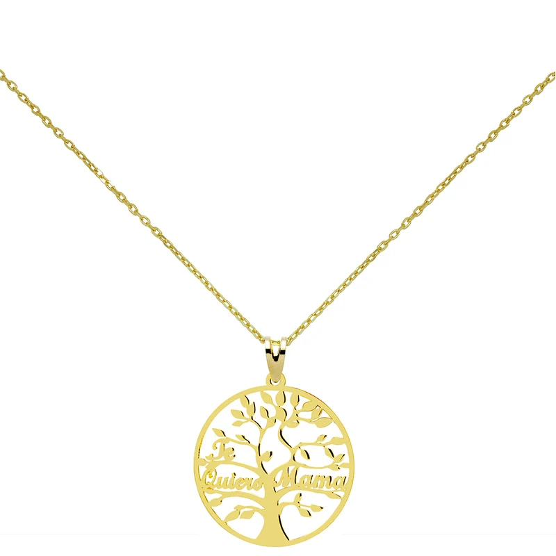 Collar Árbol de la Vida de Oro 18K