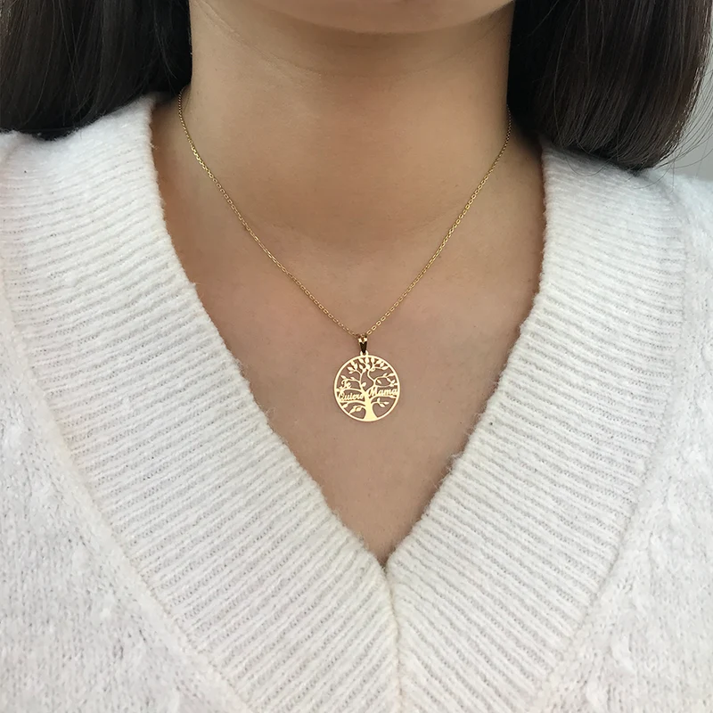 Collar Árbol de la Vida de Oro 18K