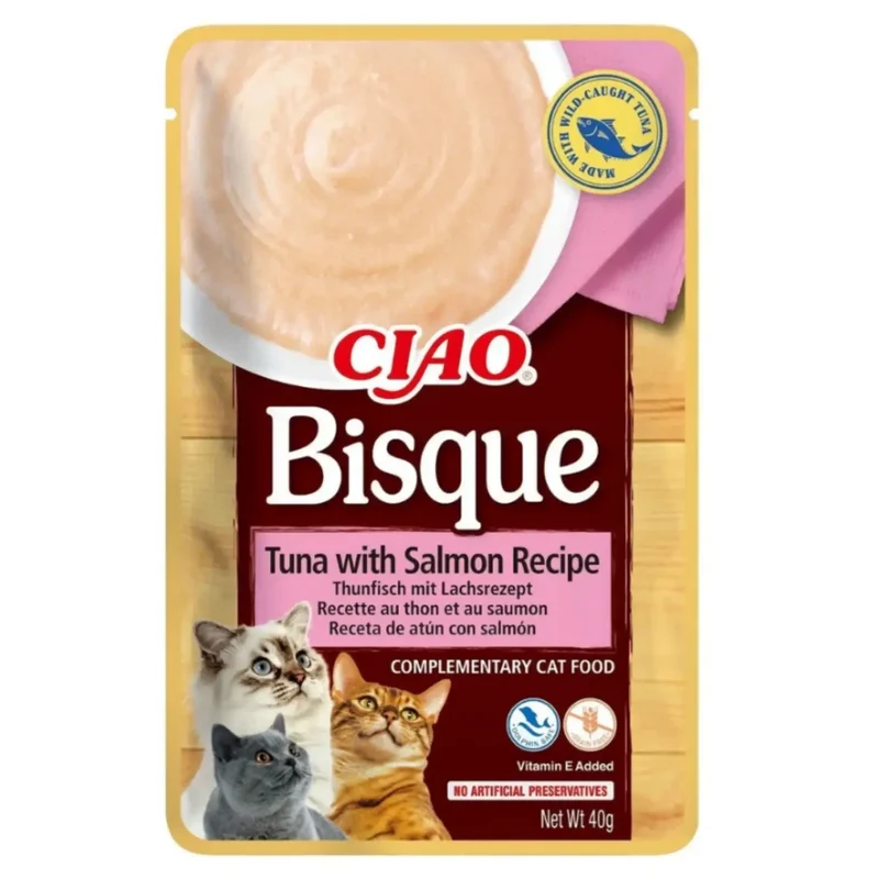 Churu CAT Chicken BISQUE 40 g | Sobre de Puré para Gatos