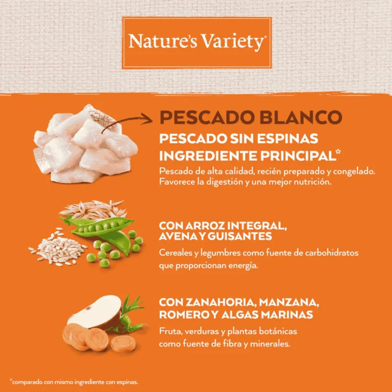Nature'S Variety Healthy Grain Kitten Pescado Pienso para Gatitos Sin Cereales