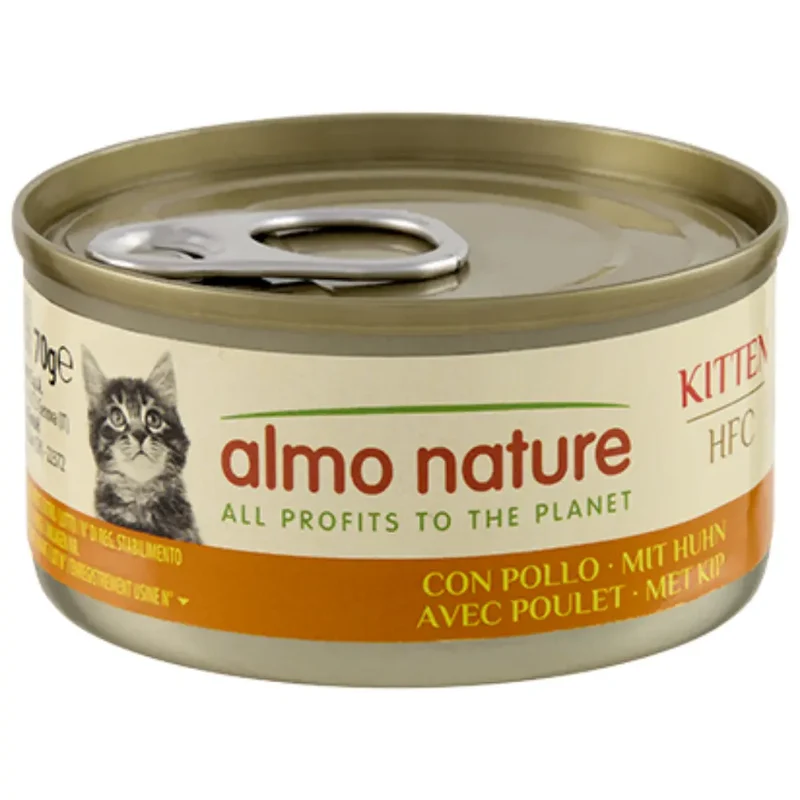 Almo Nature Cat HFC Lata 70 g Comida Húmeda para Gatos