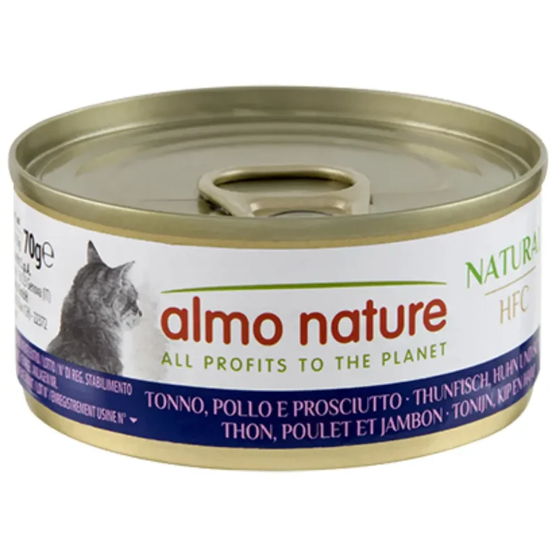 Almo Nature Cat HFC Lata 70 g Comida Húmeda para Gatos