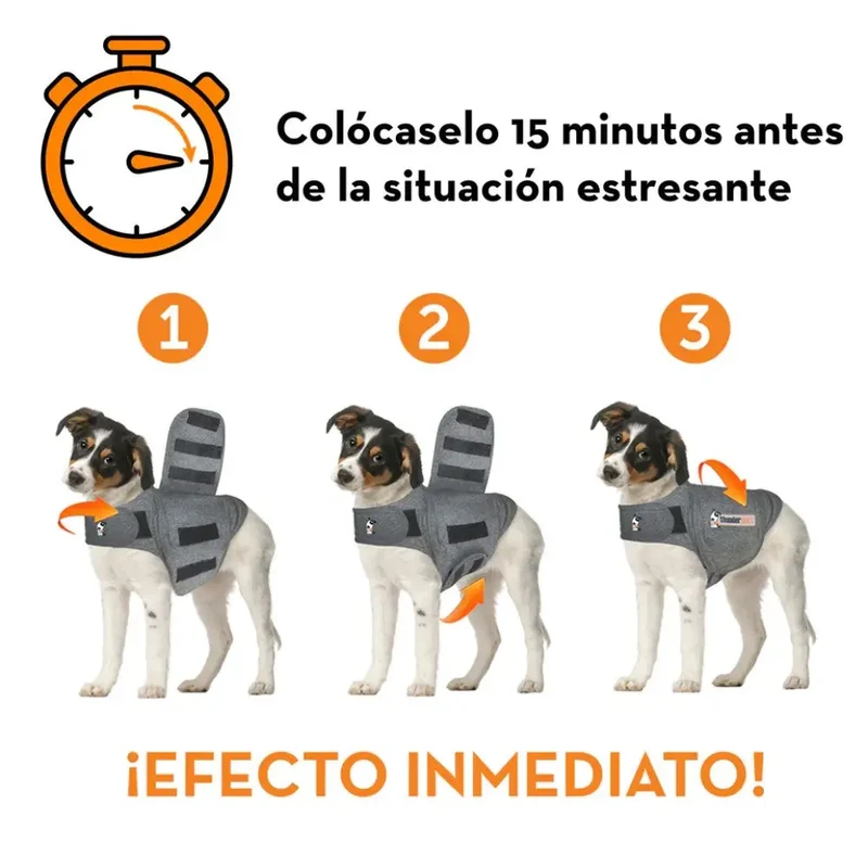 Thundershirt Chaleco Relajante Antiestrés y Ansiedad para Perros