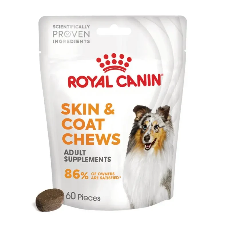 Royal Canin Skin & Coat Chews 240 g Suplemento para Perros Adultos