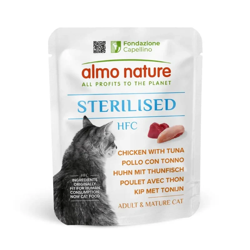 Almo Nature HFC Sterilised 50 g Comida Húmeda para Gatos