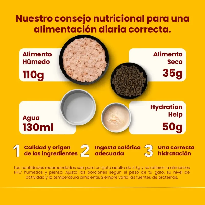 Almo Nature HFC Hydration Help 50 g Caldo para Gatos