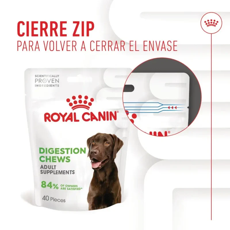 Royal Canin Digestive Support Chews 160 g Suplemento para Perros Adultos